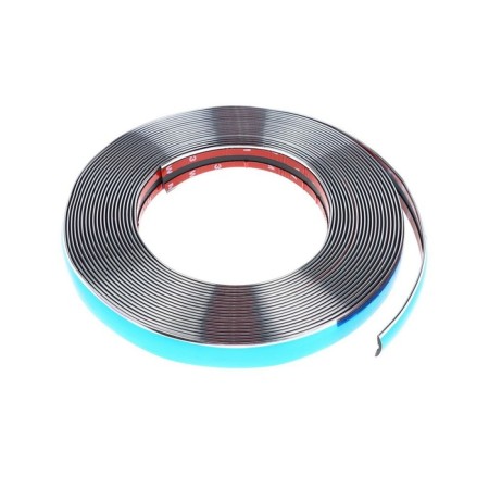 Profile decorative flexible Torso, chrome, 20 mm, roll 13 m-4