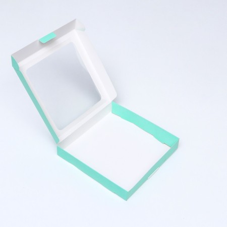 Self -charged box with mint window, 19 x 19 x 3 cm-3