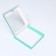 Self -charged box with mint window, 19 x 19 x 3 cm