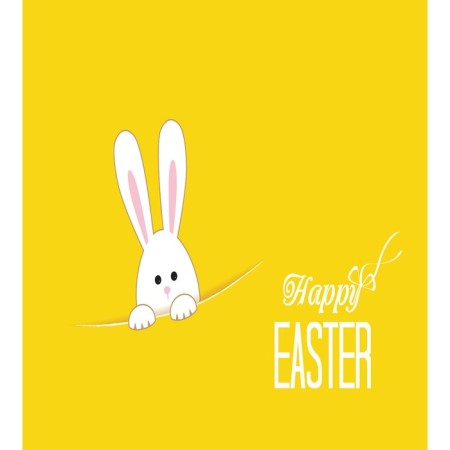 Set of napkins for setting the table "Easter rabbit", rectangular, size 32x46 cm, 4 pcs-3