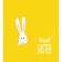 Set of napkins for setting the table "Easter rabbit", rectangular, size 32x46 cm, 4 pcs