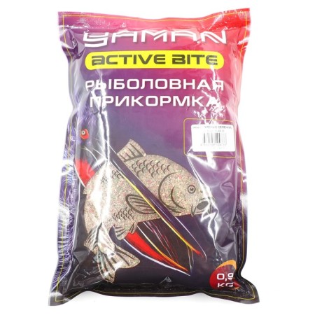 Bait Yaman Active Bite bream, fried seeds, col. mix, 900 g