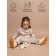 Knitted children's Knitted Amarobaby Noodles, height 80 cm, beige color