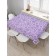 Tables on the table “Wall of bubbles”, rectangular, Saten, size 120x145 cm