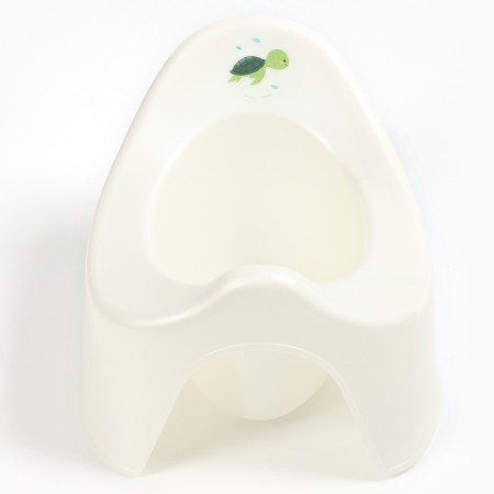 Children's pot "Turtle", white color-1