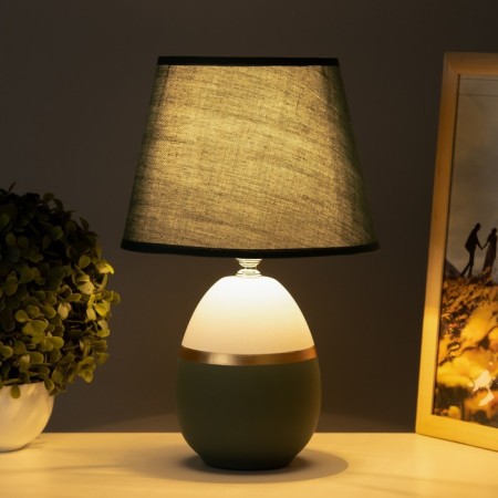Table lamp "Aimi" 1x40W E14 green/white 20x20x32cm-1