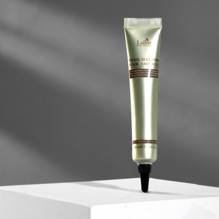 Night Restoring Hair Hair La’dor Snail Sleeping Hair Ampoule, 20ml