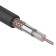 Bay COBAR COOCHICIAL RG-58 A/U, 50 Ohm, Cu/Al/Cu, 64%, 100m, Indoor, Black Rexant