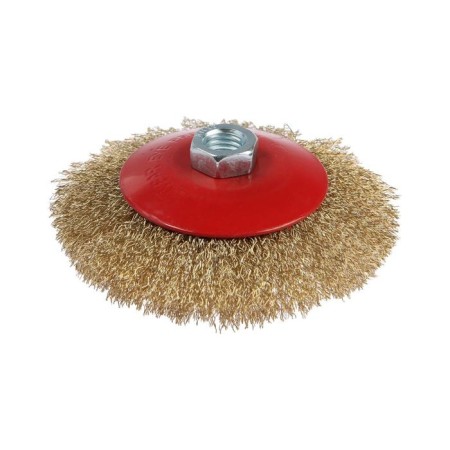 Metal brush for Ushm scrap, "plate", M14, 125 mm