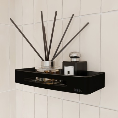 IDDIS Optima Home She10sbi44, 301x129x47 mm shelf, black, stainless steel-1