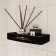 IDDIS Optima Home She10sbi44, 301x129x47 mm shelf, black, stainless steel