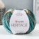 Yeritage yarn 75% acrylic, 25% wool 125m/50g (337 emerald-white-beige)