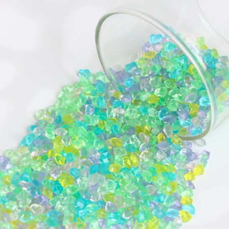 Lighting decor "pebbles" mix, 100g / 0.3cm-1