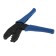 Press and tundra bag, 5 matrices + screwdriver, for testing wire tips