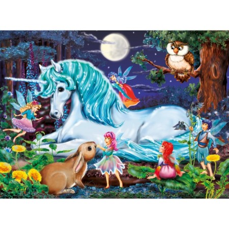 Ravensburger puzzle "Enchanted Forest", 100 elements