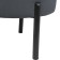 Puff "Charlie 3", 400 × 400 × 450 mm, velor urban 8, dark gray color