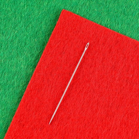 A set to create a toy made of felt "Rucot with a watermelon" with a filler-4
