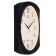 Watching clock, interior "classics" 28 x 31.5 cm, silent, black body