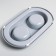 Animal bowl "Moore-huma" 0.3l double on a stand, gray