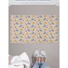Fully rug in the hallway 