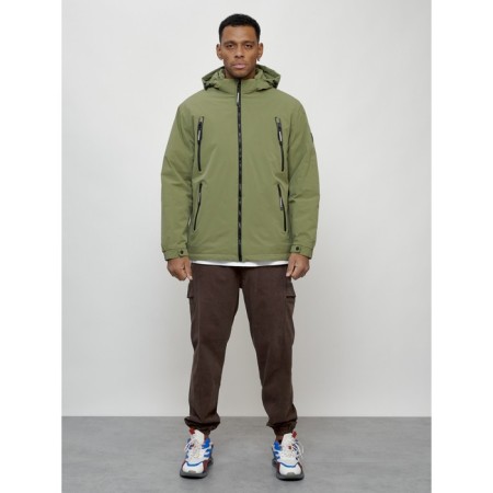 Male spring jacket, size 50, green color