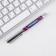 Metal pen with cap “Sport Russian”, accessories silver, 1.0 mm