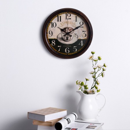 Watch Wall Espresso Caffea, D-35 cm-1