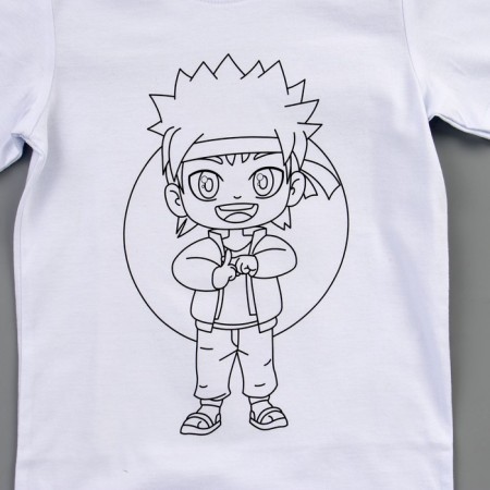 Set for creativity T-shirt-coloring "Boy Fox", size 122-128 cm-5