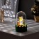 LED figure under the dome "Snow Maiden" 6 × 10 × 6 cm, wood, batteries LR1130X3, glow warm white