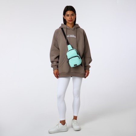 Textura lightning bag, external pocket, mint color-5