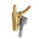 Furniture hook Cappio yak, two -rod, matte gold