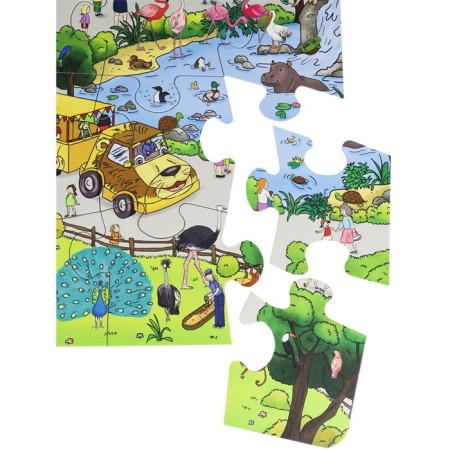 Puzzle Wimmelbukh "Zoo", 24 elements-3