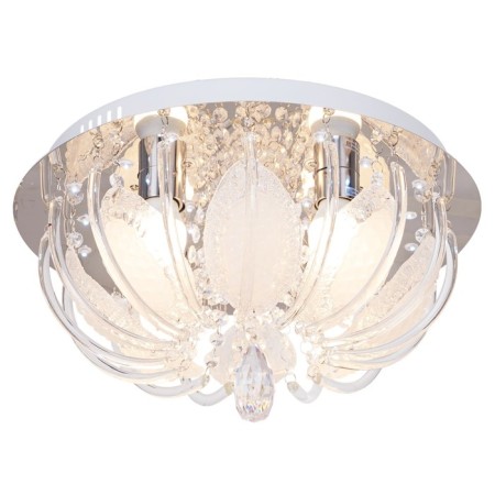 Luer with PDU "Jasmine" 4x40W E27 chrome 40x40x22 cm.