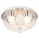 Luer with PDU "Jasmine" 4x40W E27 chrome 40x40x22 cm.