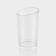 A glass of plastic disposable “conical extra”, 150 ml, transparent