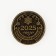 Coin New Year's amulet "New Year: Happy Year", Diam 2.5 cm