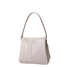 Bag Women's claim. Kozh, lightning, gray color