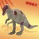 Dinosaurian figure "Jurassic period", mix