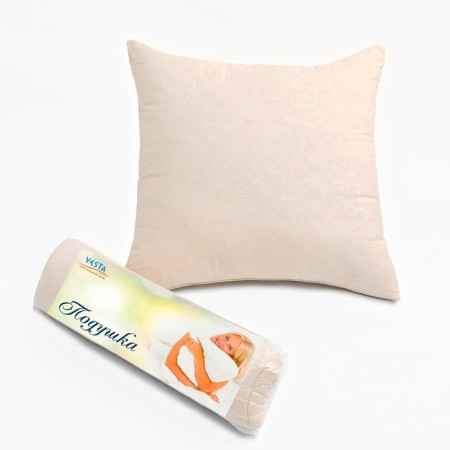 Pillow 50x70cm, ivory, Fayber, microfiber, 100% polyester-3