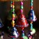 Interior suspension with bells "Elephants" 15x15x34 cm mix