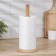 Bamboo, paper towels holder, 14 × 32 cm, bamboo