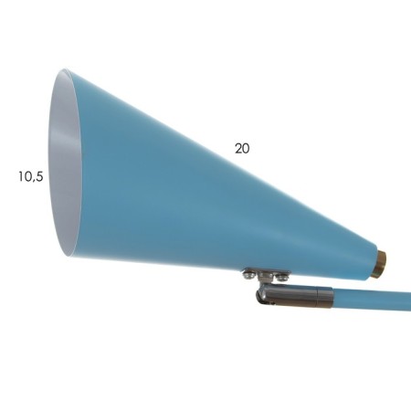 Bra "centrick" E27 blue 61x12x10 cm-5