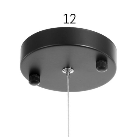 Chandelier 1066/3bk e27 60W black 90x20x90 cm Bayerlux-4
