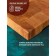 Defense board MAGISTRO Premium, end oak, 30 × 20 × 3 cm