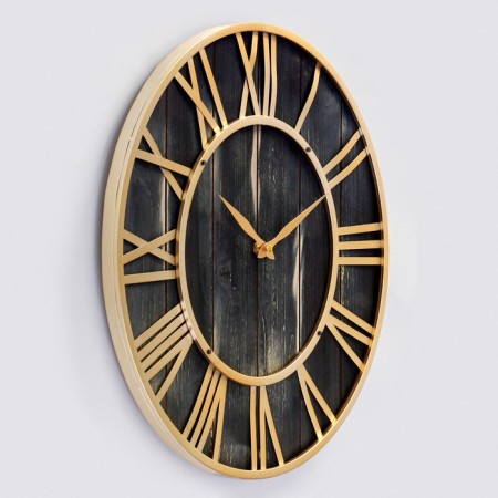 Wall watches, series: loft, "cesvik", smooth move, D-60 cm-2