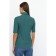 Women's turtleneck with short sleeve Eliseeva Olesya, size 50, color green