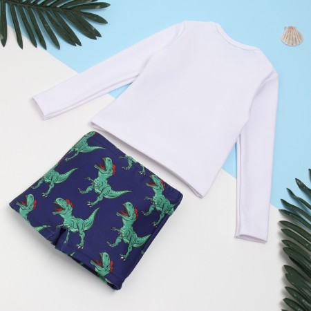 Children's swimsuit KAFTAN "Dinosaur", height 122-128 (34)-11