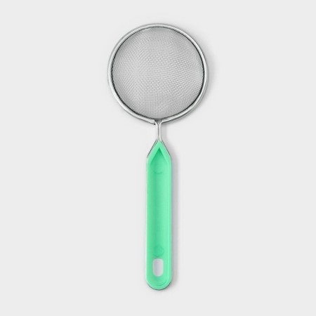 Sieve with the handle of the share "hostess", d = 8.5 cm, green color-3