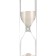 Sanding clock "Lambo", 10 minutes, 9 x 2.5 cm, white