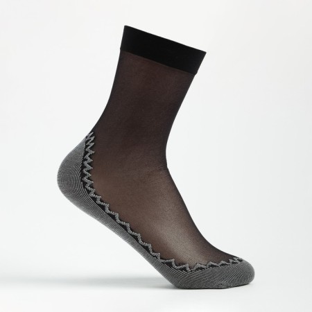 Women's socks minimi eden 20 den, black color (nero), size 36-40-1
